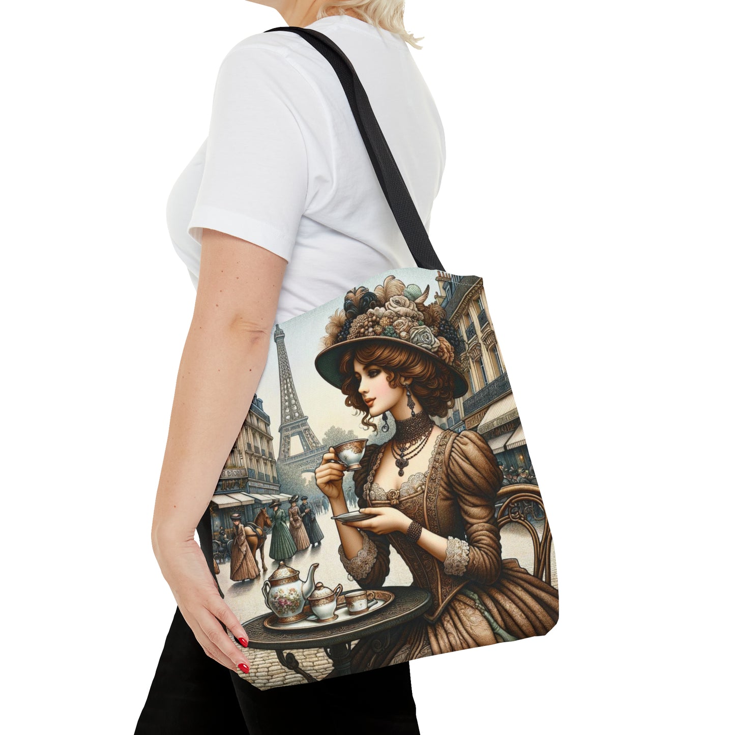 Coffee in Paris Tote (AOP)